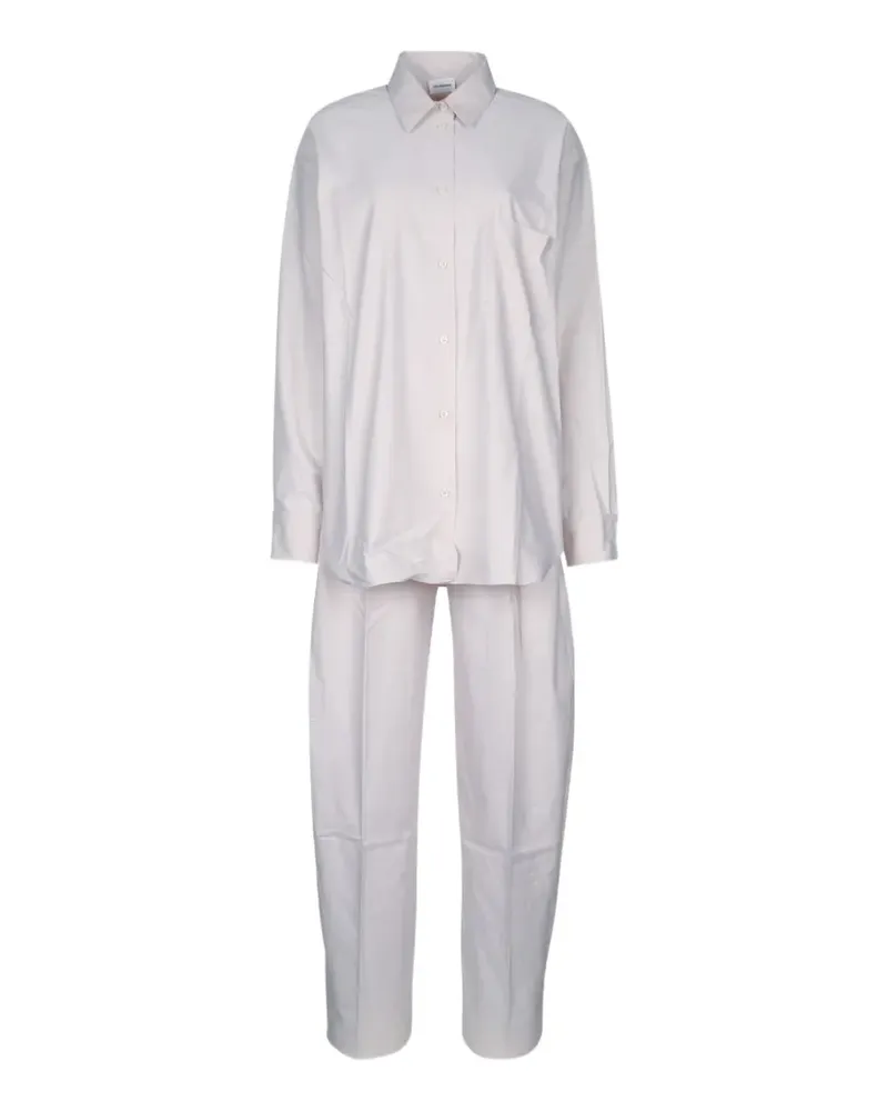 ANDAMANE Wendela oversized shirt and trousers set - Weiß Weiß