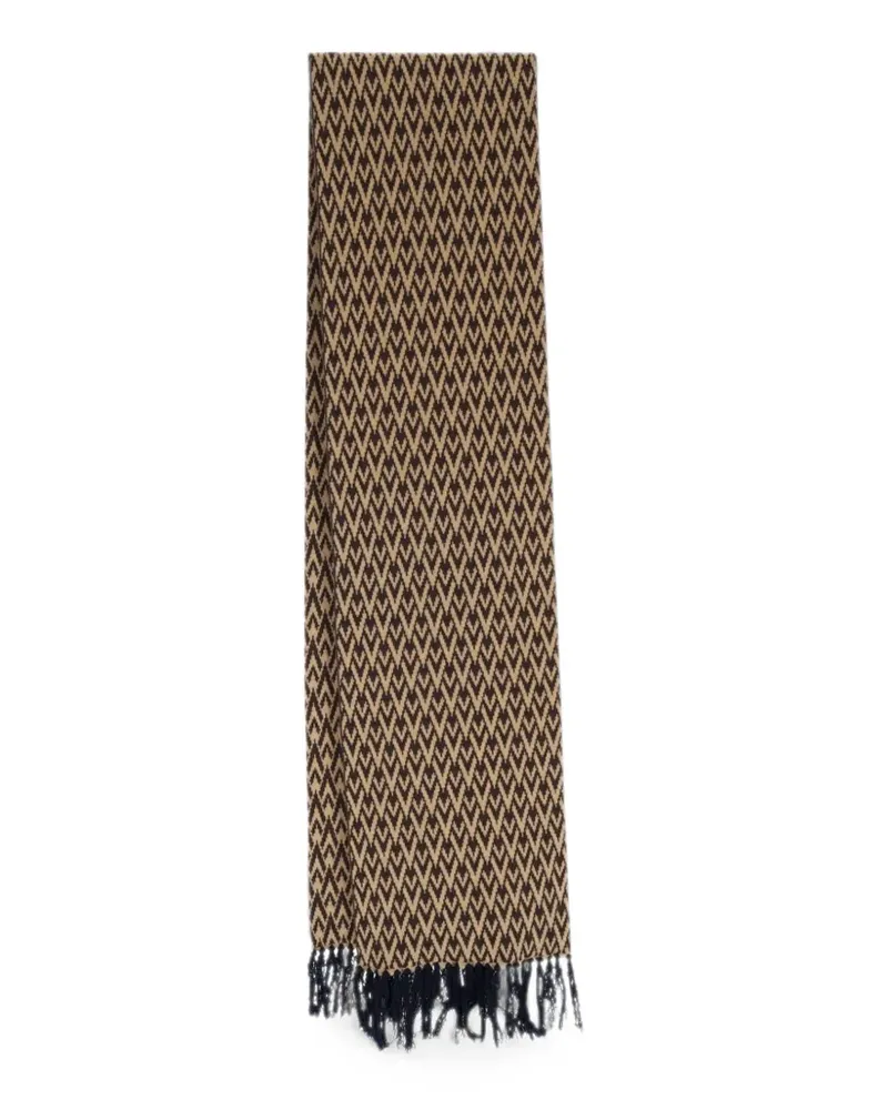 Valentino Garavani Schal mit VLogo - Nude Nude