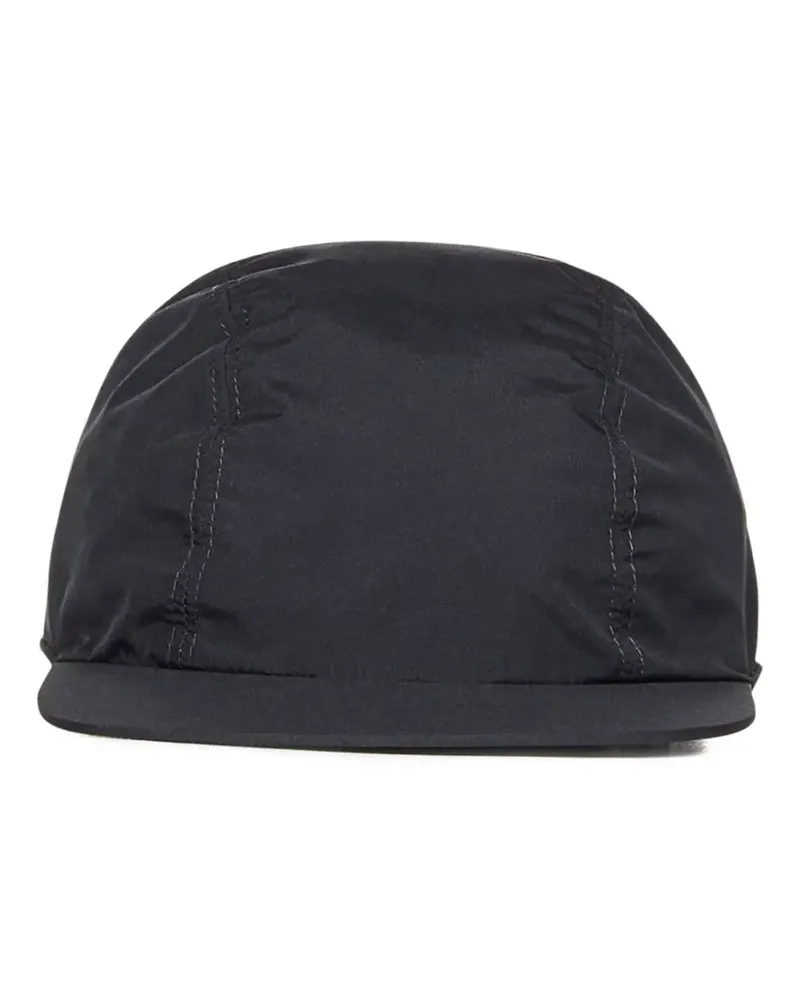 Herno Baseballkappe mit Kontrastnähten - Schwarz Schwarz