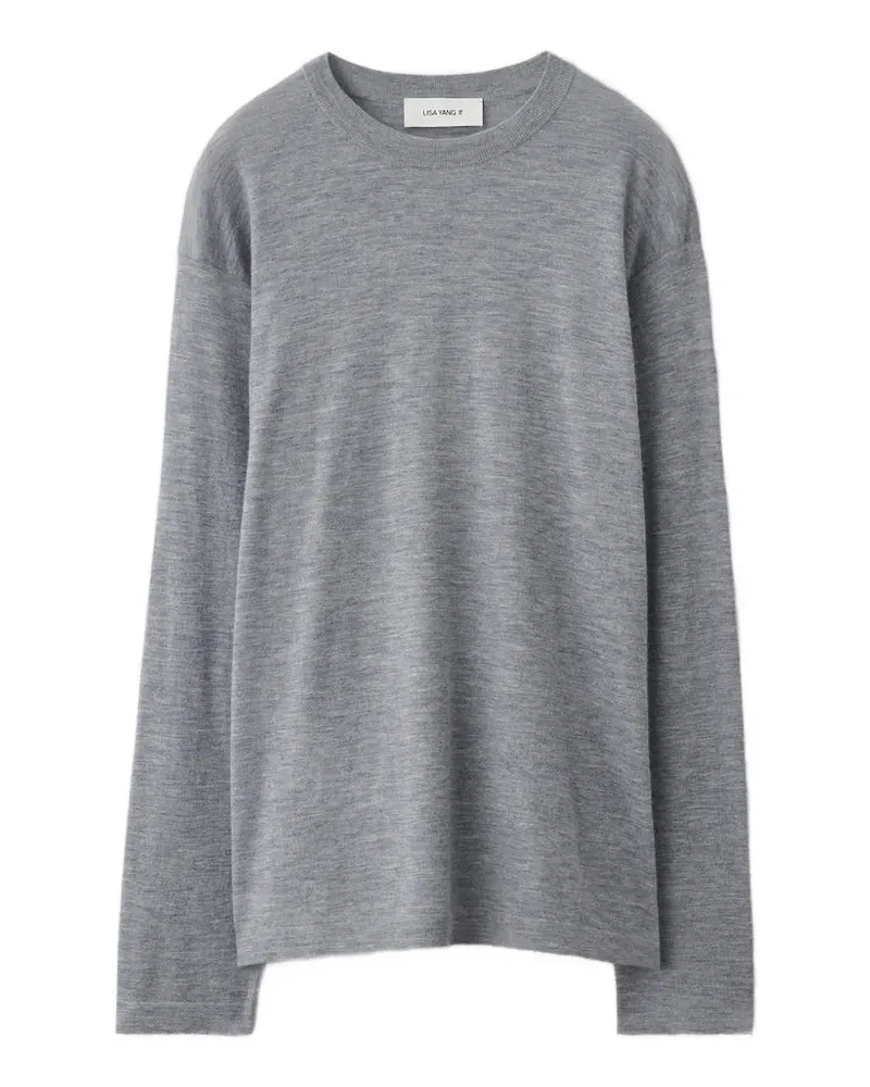 Lisa Yang Nathaniel Pullover mit rundem Ausschnitt - Grau Grau