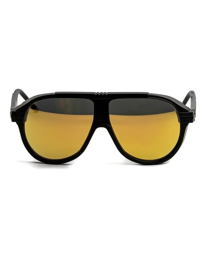 Thom Browne round-frame sunglasses - Schwarz Schwarz