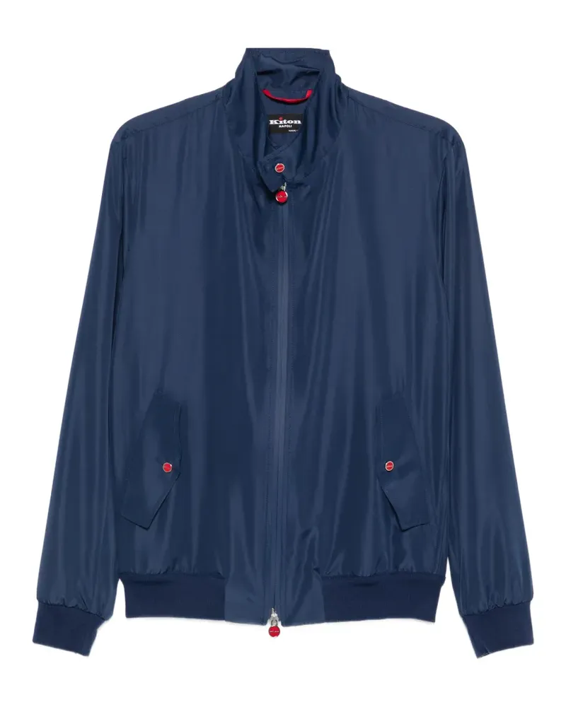 Kiton zip jacket - Blau Blau