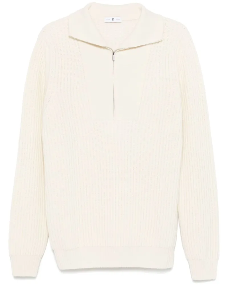 PT TORINO Pullover aus Fischerstrick - Nude Nude
