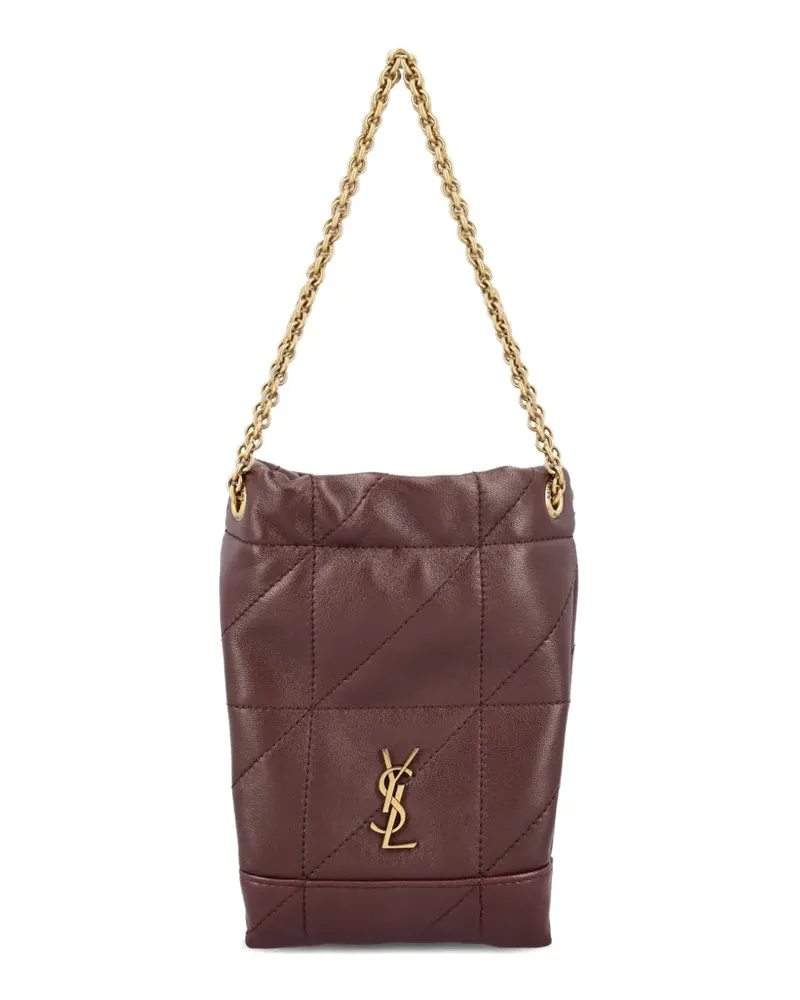 Saint Laurent Gesteppte Cassandre Schultertasche - Rot Rot