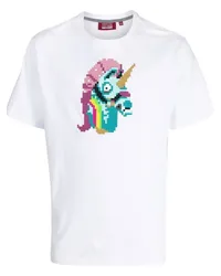 Mostly Heard Rarely Seen Unicorn T-Shirt Weiß