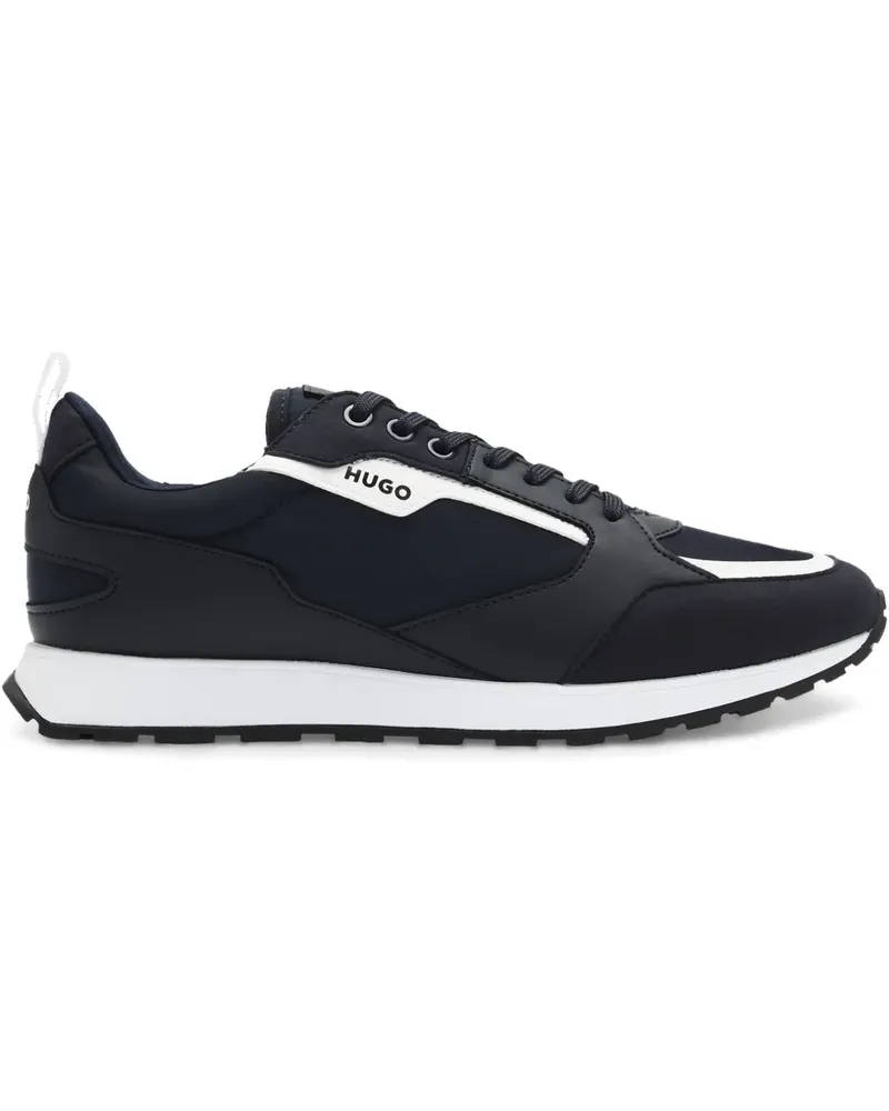 HUGO BOSS Sneakers mit Logo-Print - Blau Blau