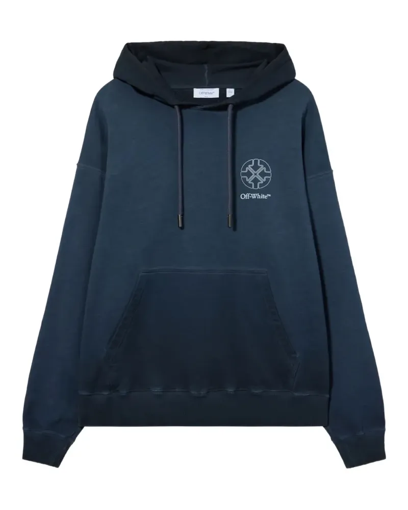 OFF-WHITE Half Arrow Skate Hoodie - Blau Blau