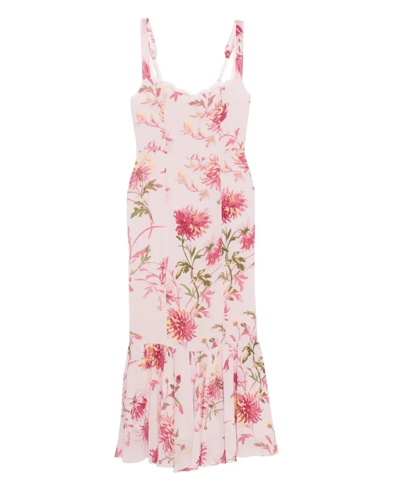 Reformation Irisa Kleid - Rosa Rosa