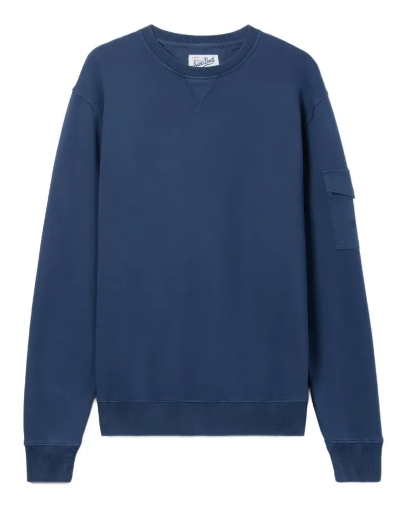 MC2 Saint Barth Chester Pullover mit Tasche - Blau Blau