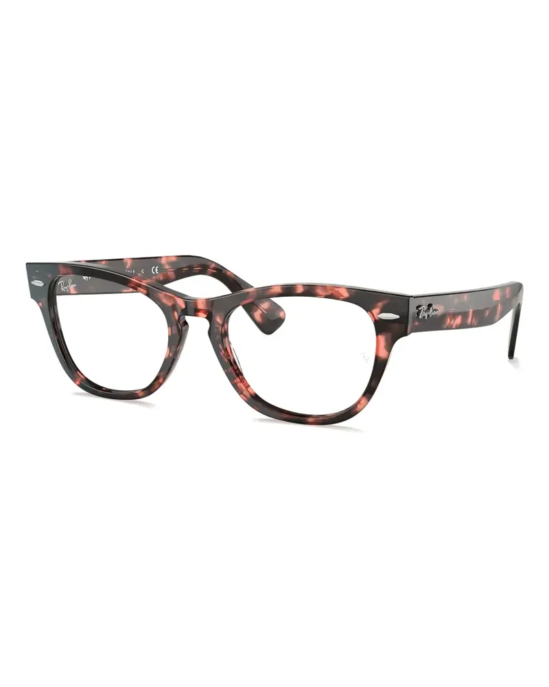 Ray Ban Brille mit rundem Gestell - Braun Braun