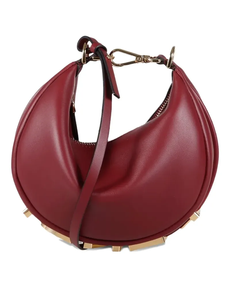Fendi graphy Schultertasche mit Logo - Rot Rot