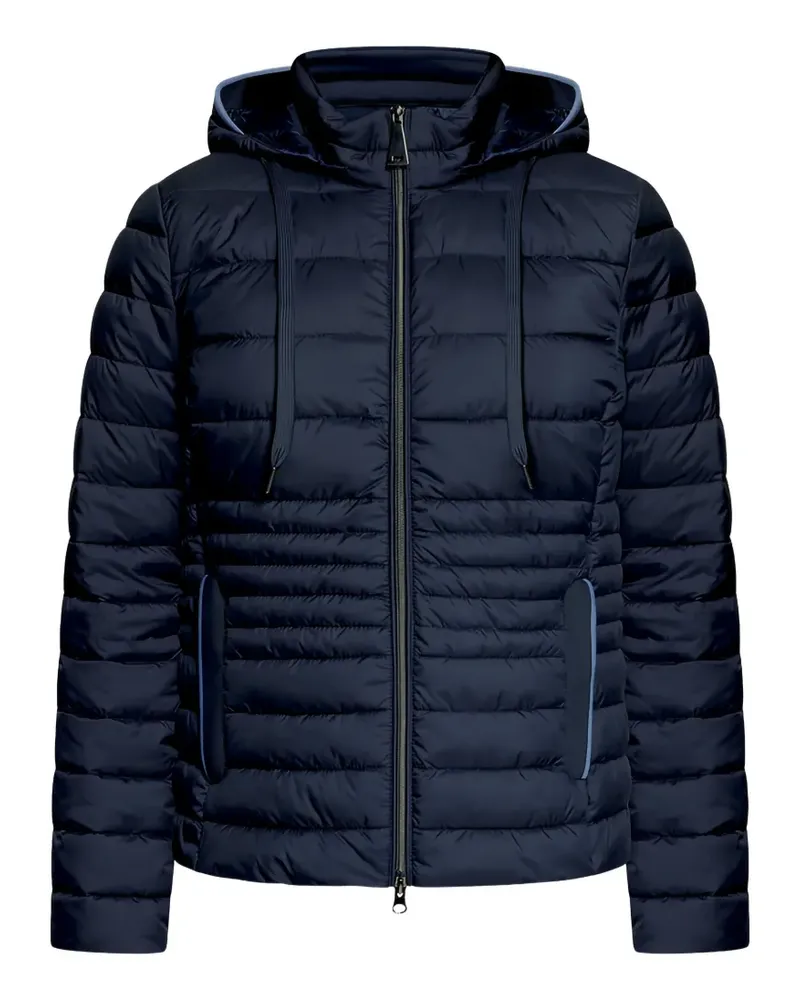 Betty Barclay quilted hooded jacket - Blau Blau