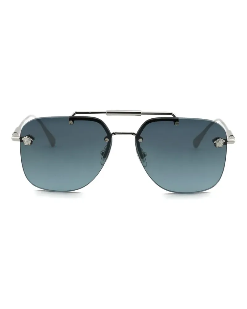 Versace Medusa Head sunglasses - Silber Silber