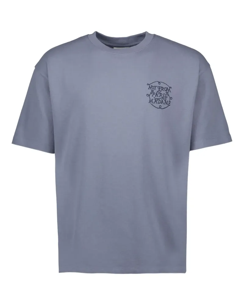 Drôle de Monsieur Vignes T-Shirt - Blau Blau