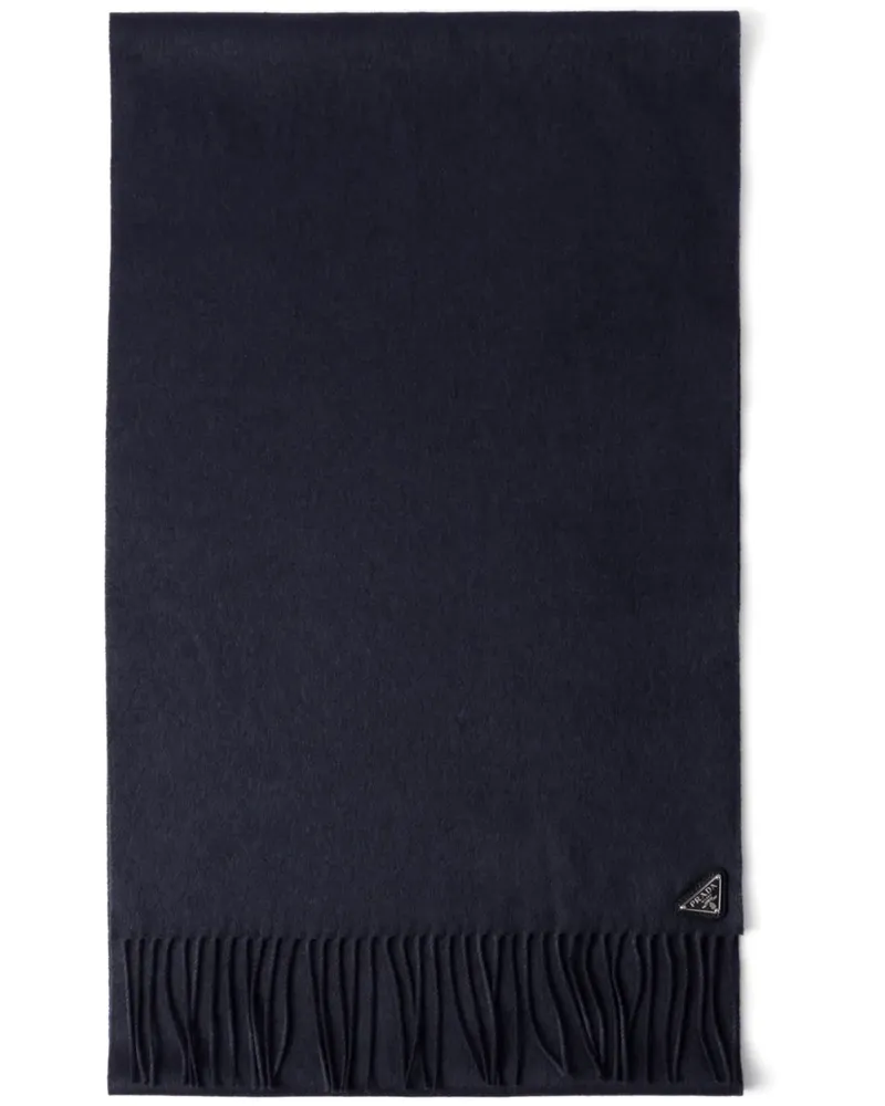 Prada Silk and cashmere scarf - Blau Blau