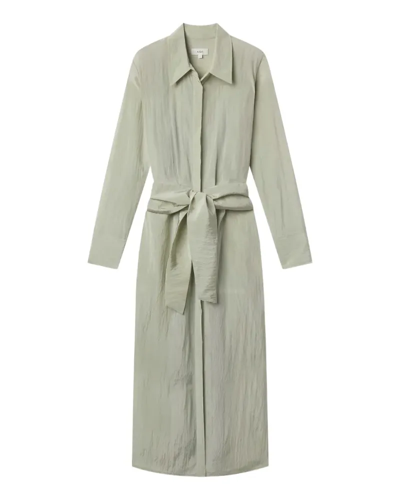 A.L.C. tie-waist dress - Grün Grün