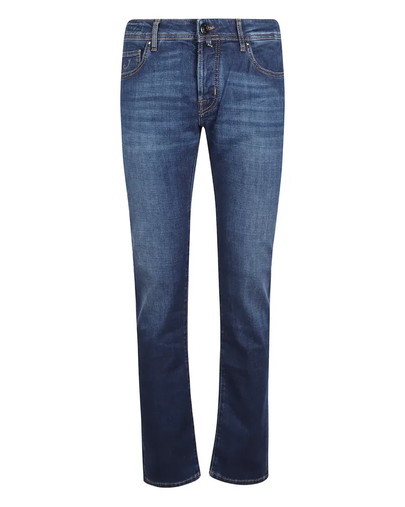 Jacob Cohën cotton denim - Blau Blau