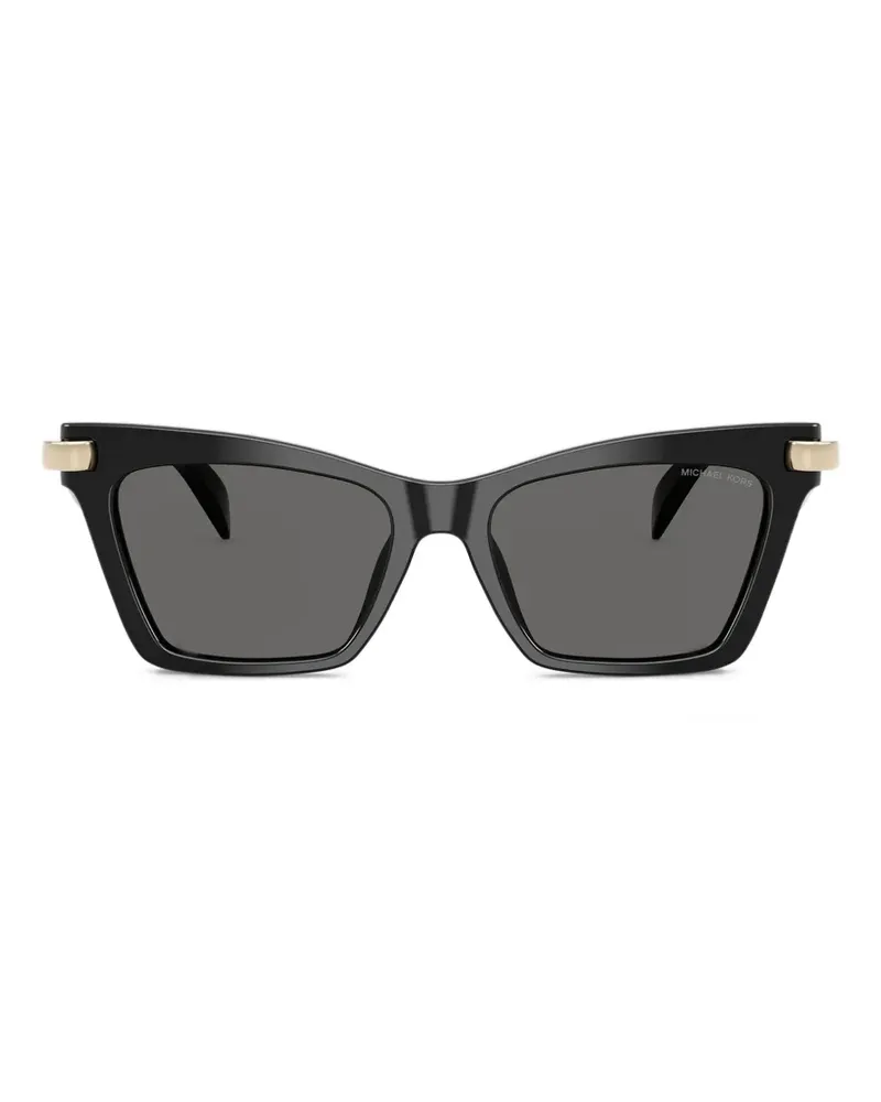 Michael Kors Grand Cayman geometric-frame sunglasses - Schwarz Schwarz