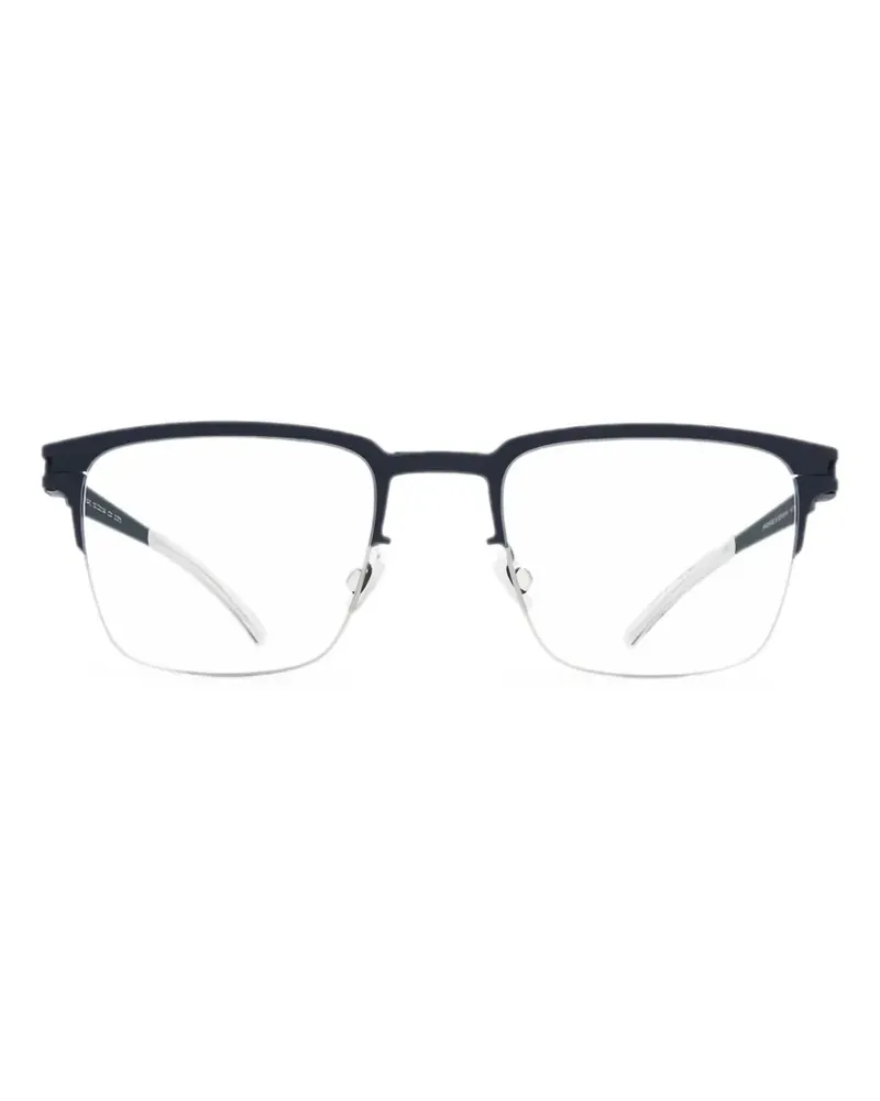 Mykita Eckige Cormac Brille - Schwarz Schwarz