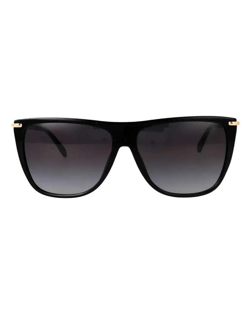 Michael Kors Geometrische Mumbai Sonnenbrille - Schwarz Schwarz