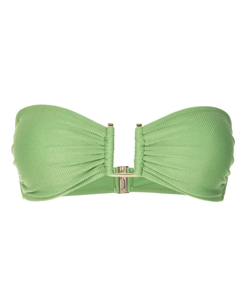 Lenny Niemeyer Klassisches Bandeau-Bikinioberteil - Grün Grün