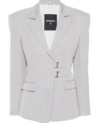 Patrizia Pepe Einreihiger Blazer Grau