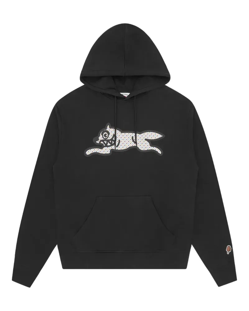 ICECREAM Running Dog Hoodie mit grafischem Print - Schwarz Schwarz