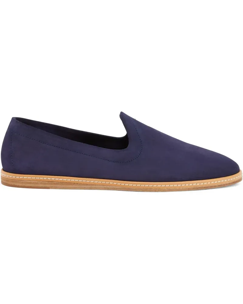 Giuseppe Zanotti Loafer aus Wildleder - Blau Blau