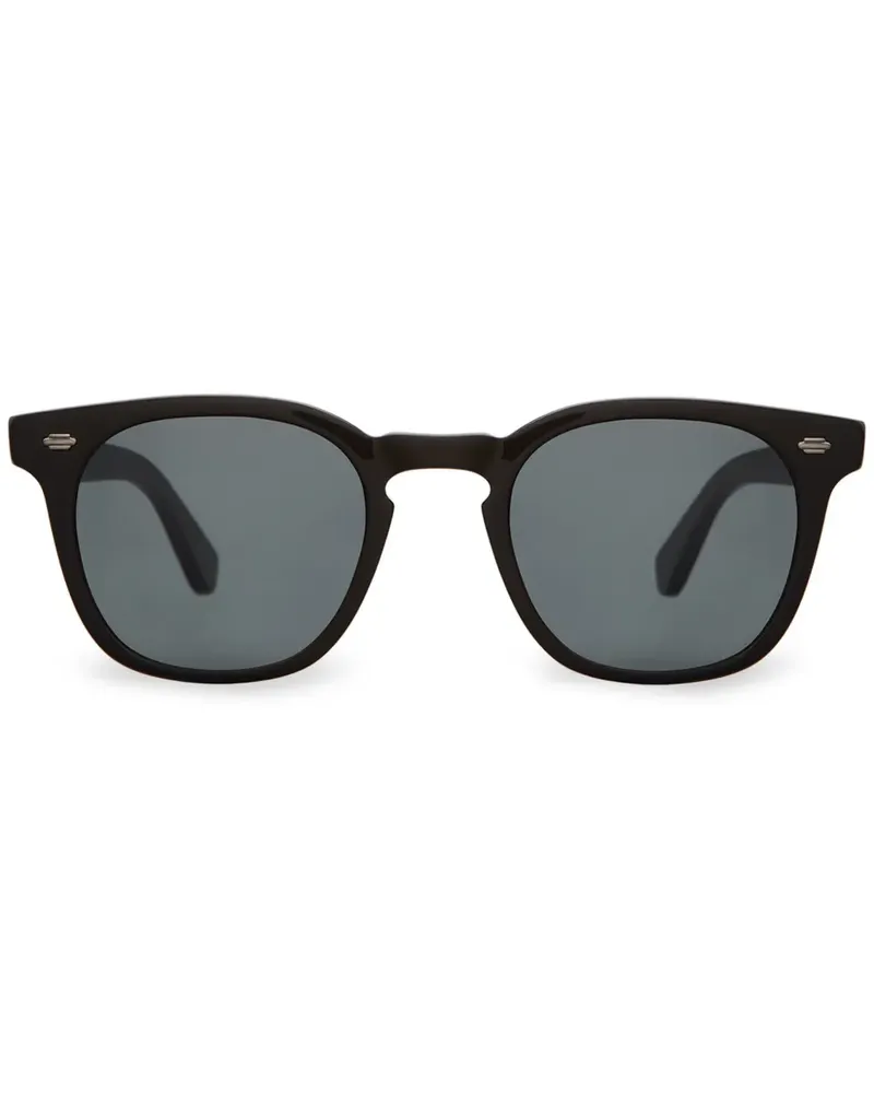 Garrett Leight Byrne Sonnenbrille - Schwarz Schwarz