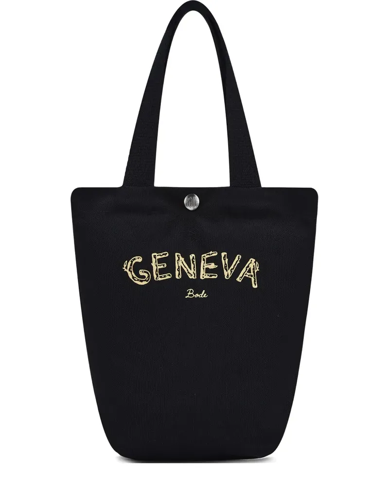 BODE Kleiner Geneva Tote Bag - Schwarz Schwarz