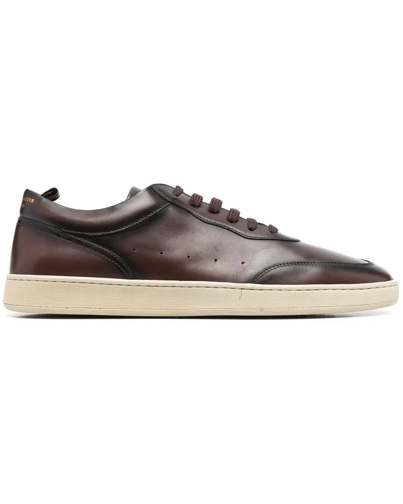 Officine Creative Italia Sneakers mit Logo-Print - Braun Braun