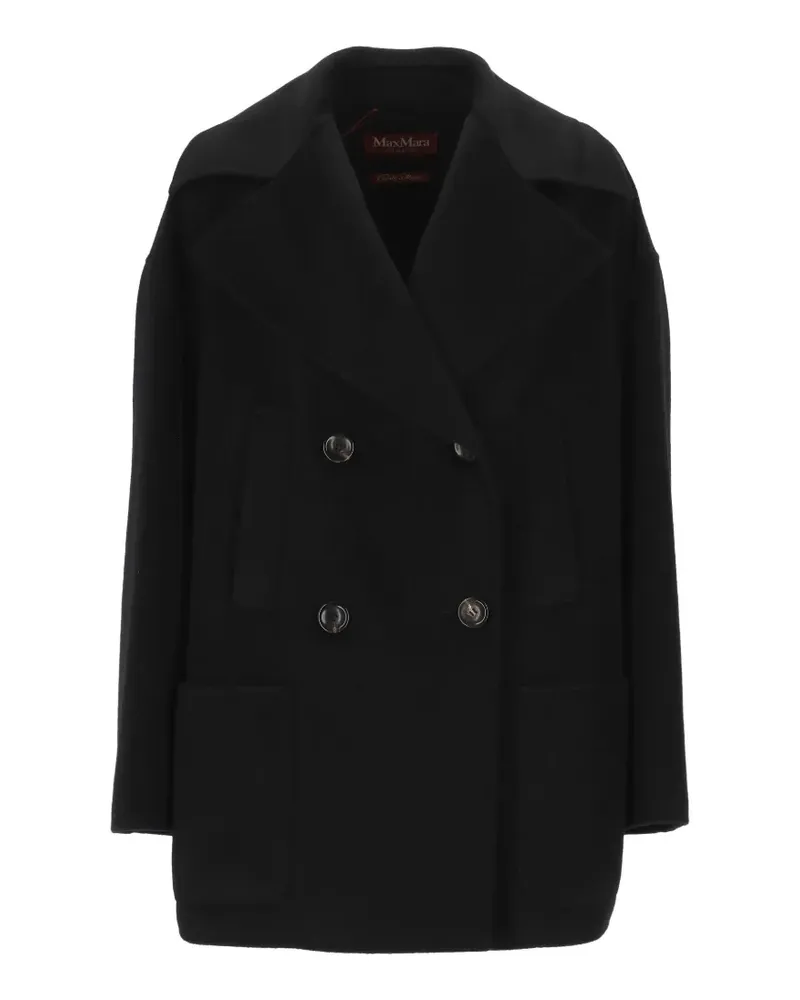 Max Mara Doppelreihiges Sakko - Schwarz Schwarz