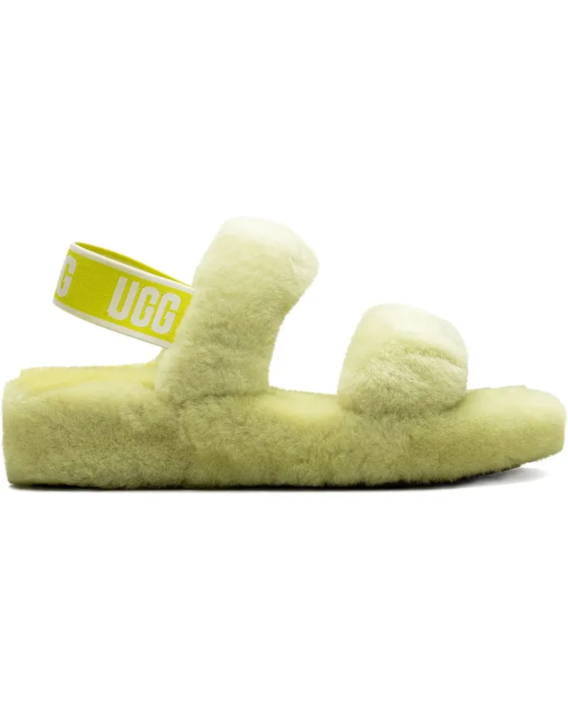 UGG Oh Yeah Slide Sulphur Sandalen - Gelb Gelb