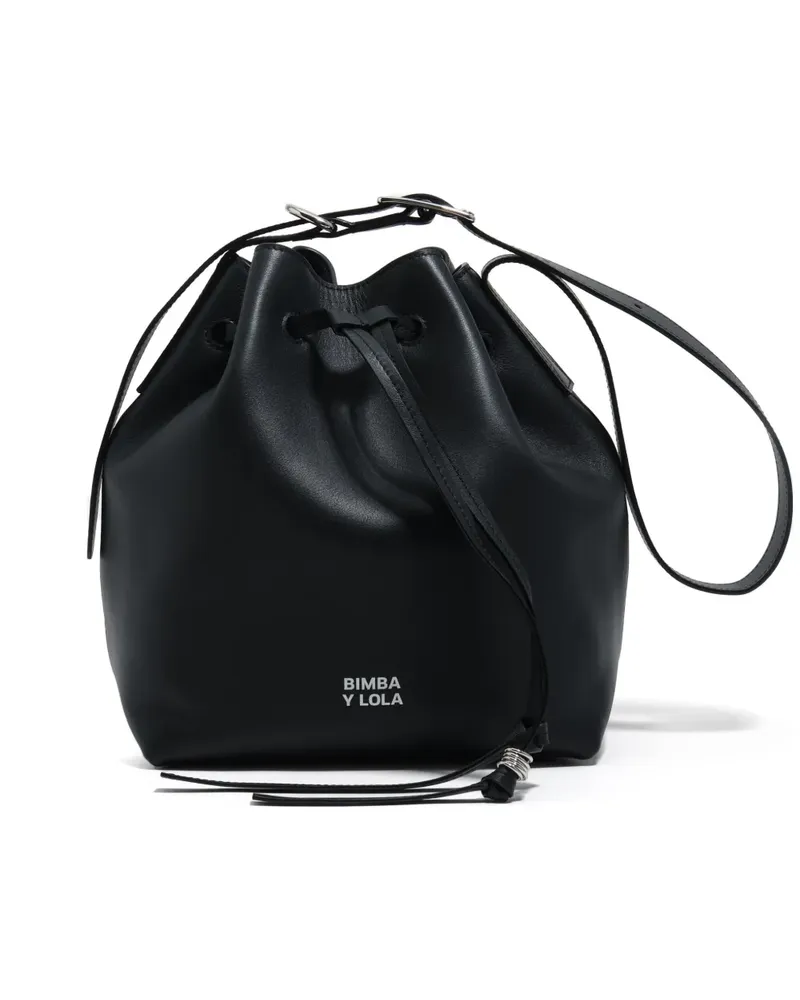 BIMBA Y LOLA drawstring bucket bag - Schwarz Schwarz
