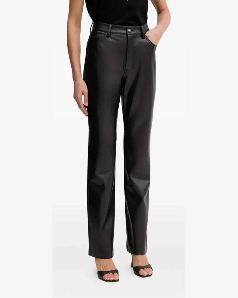 Guess Hose mit Knöpfen - Schwarz Schwarz