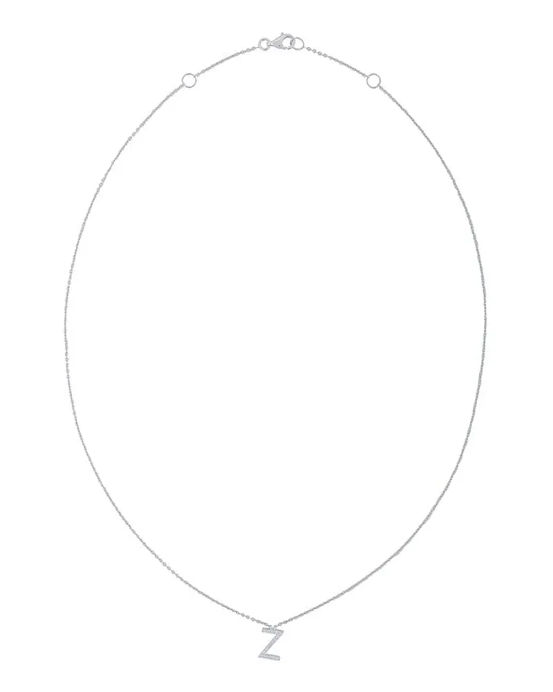 Alinka 18kt ' ID' Weißgoldhalskette mit Diamanten - Metallic Metallic