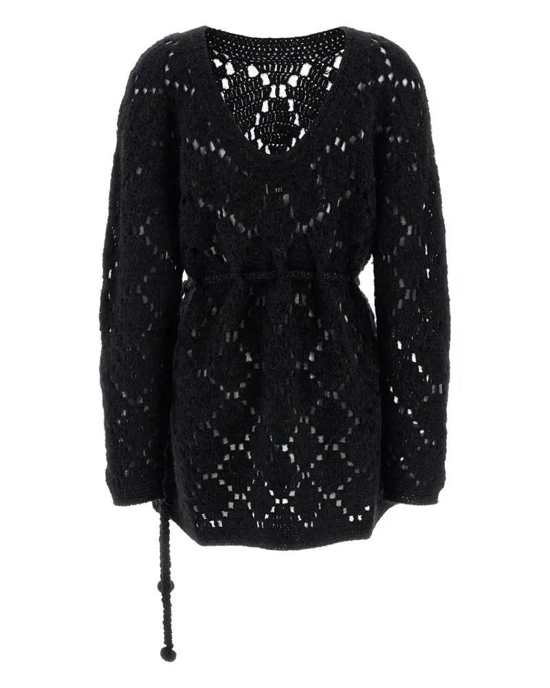 Isabel Marant Merida boat-neck mini dress - Schwarz Schwarz