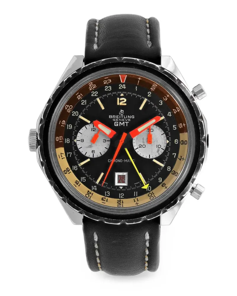 Breitling Chrono-matic GMT 47mm watch - Schwarz Schwarz