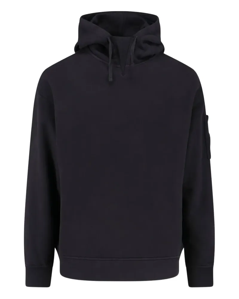 C.P. Company Sweatshirt mit Kapuze - Schwarz Schwarz