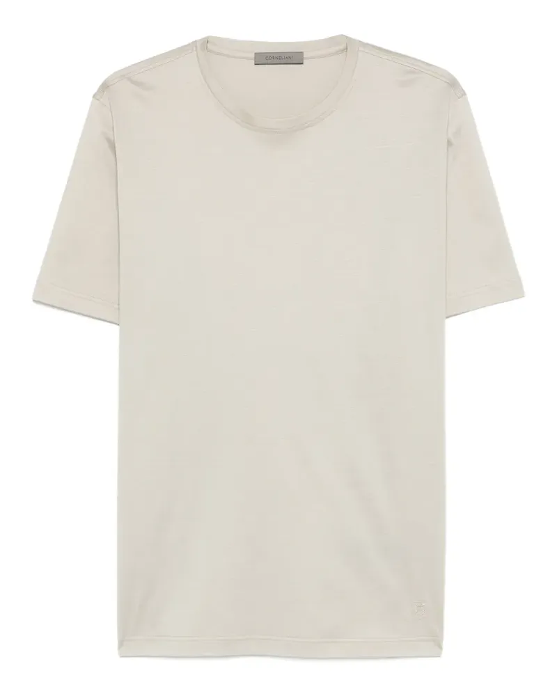 Corneliani crew-neck T-shirt - Nude Nude