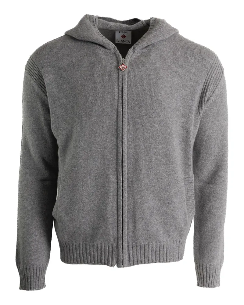 Casablanca Paris Cardigan mit Reißverschluss - Grau Grau