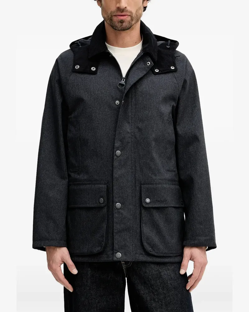 Barbour Modern Beaufort Kapuzenjacke - Blau Blau