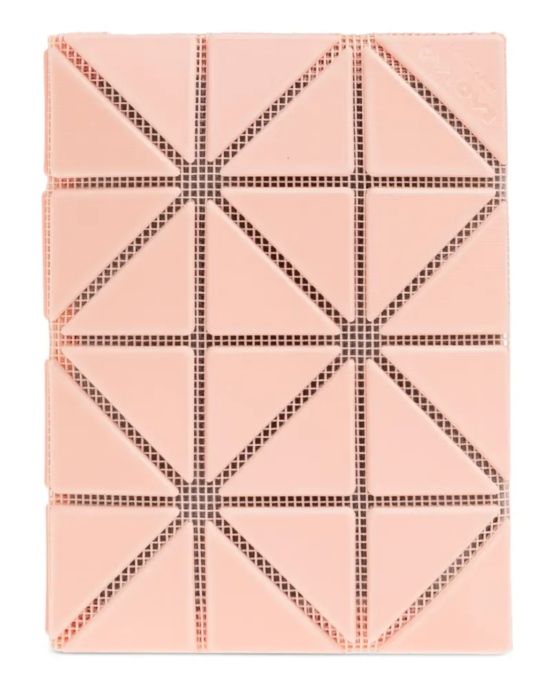 Issey Miyake Geometrisch gemustertes Portemonnaie - Rosa Rosa