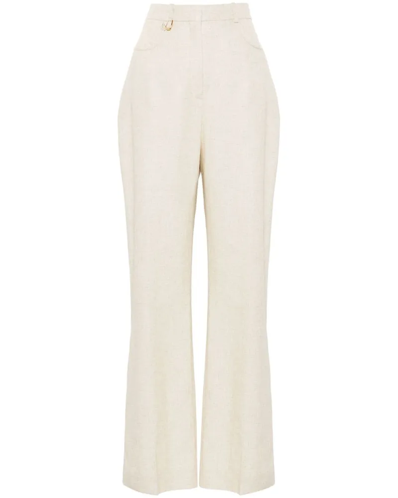 Jacquemus Le Pantalon Sauge Hose Nude