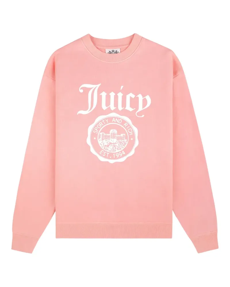 Juicy Couture x R logo-print sweatshirt - Rosa Rosa