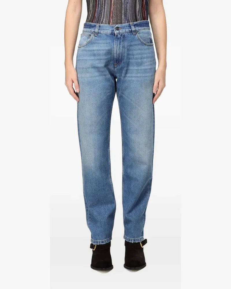 Missoni faded-effect straight-leg jeans - Blau Blau