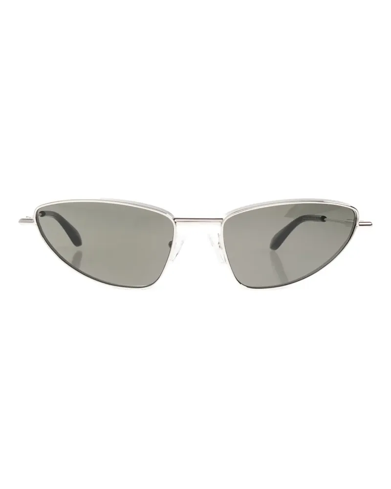 Alexander McQueen T-Bar Soft Cat-Eye-Sonnenbrille - Silber Silber