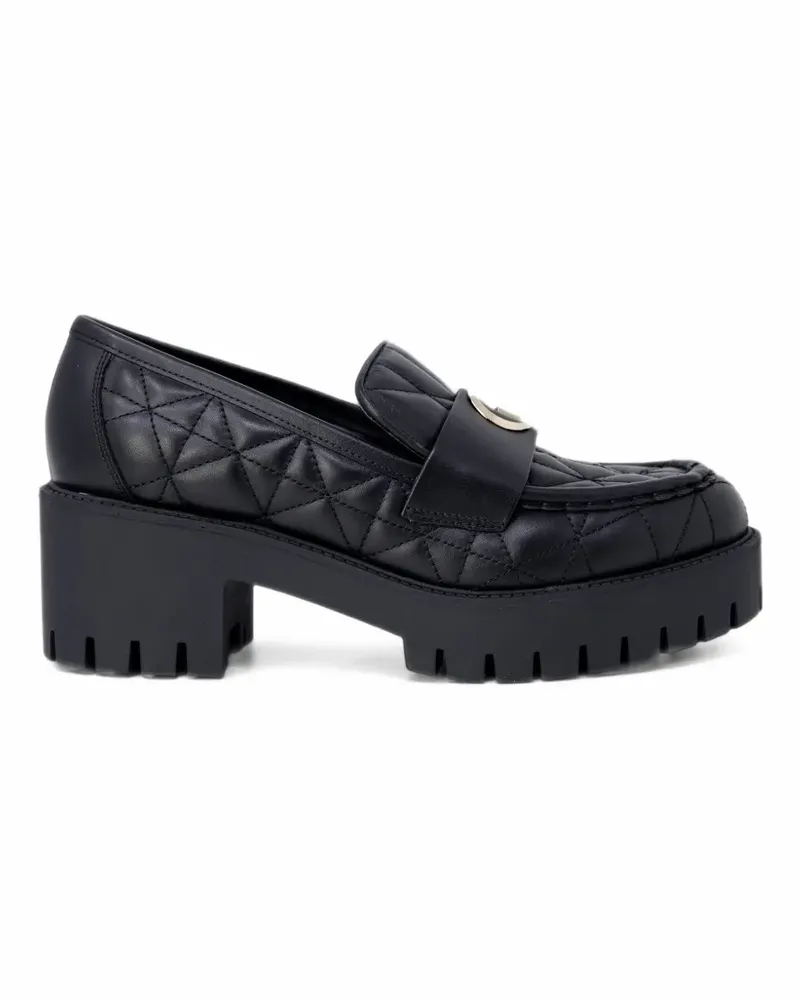 Guess Gesteppte Loafer mit Plateau - Schwarz Schwarz