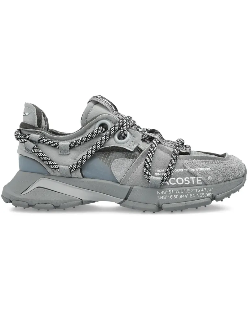 Lacoste Strukturierte L003 Sneakers - Grau Grau