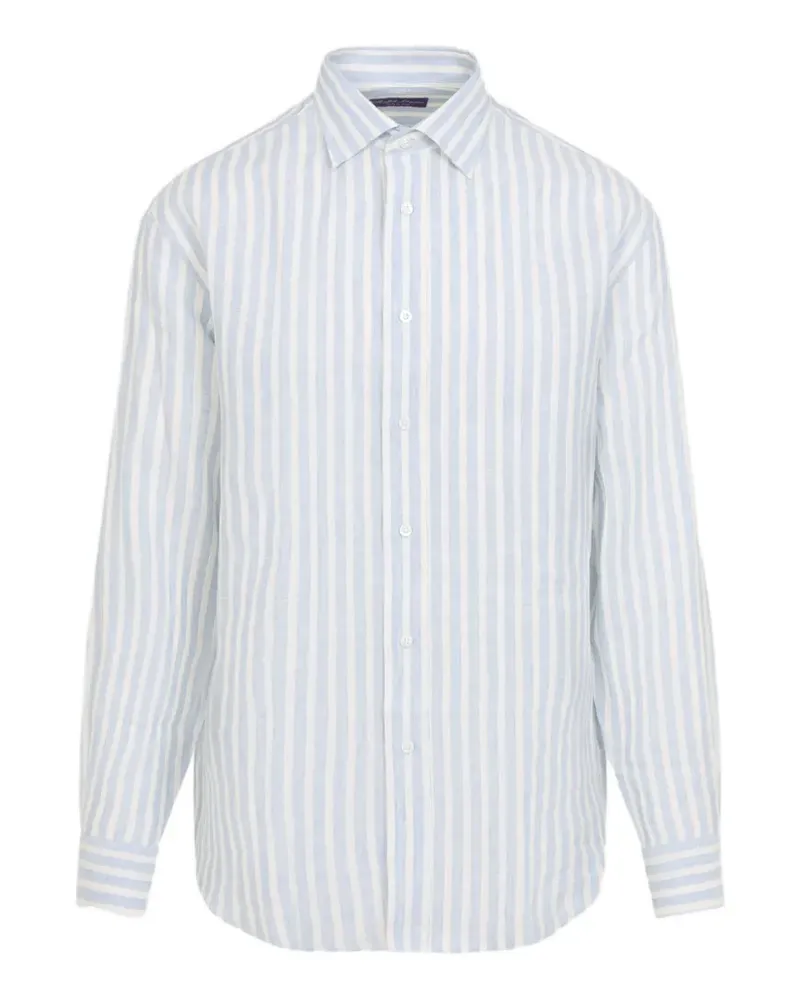 Ralph Lauren vertical-stripe shirt - Blau Blau